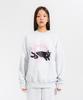 NEWKITSCH Circus Heart Sweatshirts (Light Melange)