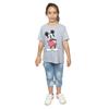 Disney Girls Mickey Mouse Valentine Heart Cotton T-Shirt