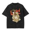 Japanese Reze Chainsaw Man Anime T Shirt Beach Vintage T Shirts Cotton Trending Tshirt for Men Short Sleeve Design Tees
