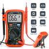 4000 Counts True RMS Digital Multimeter AC DC Volt Ohm Current Continuity Tester Portable Electrical Meter for Home DIY Car
