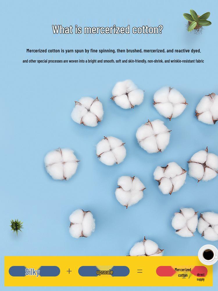 Quick-Drying Mercerized Cotton Beauty Salon Bed Sheet, Wrinkle-Resistant with Face Hole, White