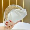 Cloud Bag Evening Clutch With Rhinestone Embellishments For Formal Events