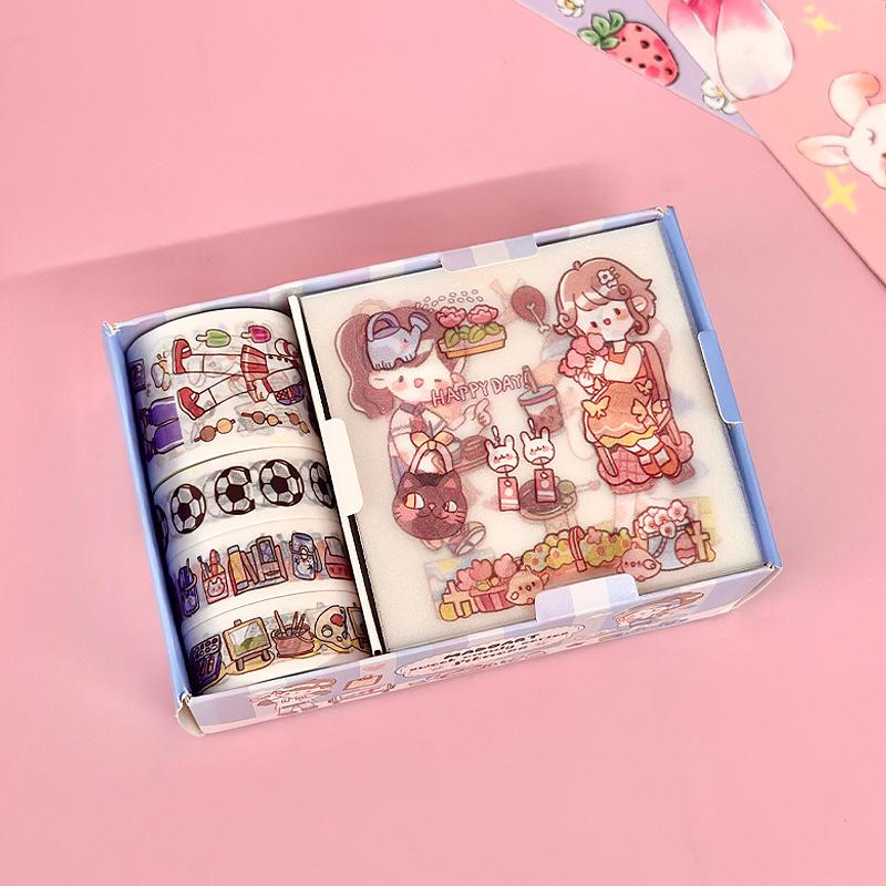 High-Value Cute Girly Heart Planner Stickers – Perfect for Kids Birthday Gifts
