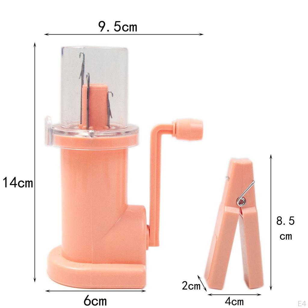 Compact Hand Knitting Machine for DIY Bracelet Making