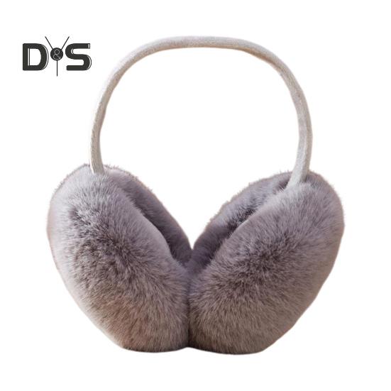 

Женские зимние наушники, толстые плюшевые наушники для защиты ушей, ветрозащитные, регулируемая длина, складные, противоскользящие, для езды на работу, катания на лыжах, наушники с повязкой на голову серый