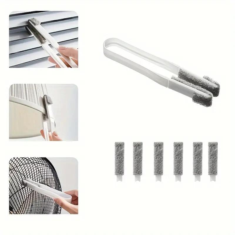 Multifunkční pratelné žaluzie, kartáč na klimatizaci, rohy, mezery, okna, slot, obrazovka, klávesnice, zásuvky, čisticí kartáče