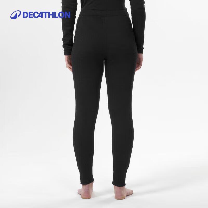 Decathlon Women's Fleece Ski Base Layer Leggings