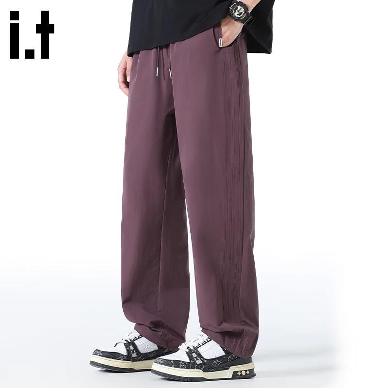

Fingercroxxit Men s Straight-Leg Casual Sport Pants M
