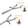 Adjustable Locking Spanner Wrench Clutch, Wrench Holder Hub Rotor Flywheel Sprocket Spanner Wrench Set Fan Clutch Removal Tool for Scooter Motorcycle