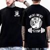 Fashion Mens TShirt Print TShirt Funny Shirt Gym Beast Oversize Casual Short Sleeve Pure Cotton TShirt for Men Tops 913018