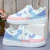 Women's Board Shoes Low-top Casual Sneakers Men PU Leather Running Walking Sports Shoes Classic Fitness Platform Shoes
