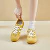 Little white shoes retro women's new summer thin lightweight board shoes flat mesh shoes