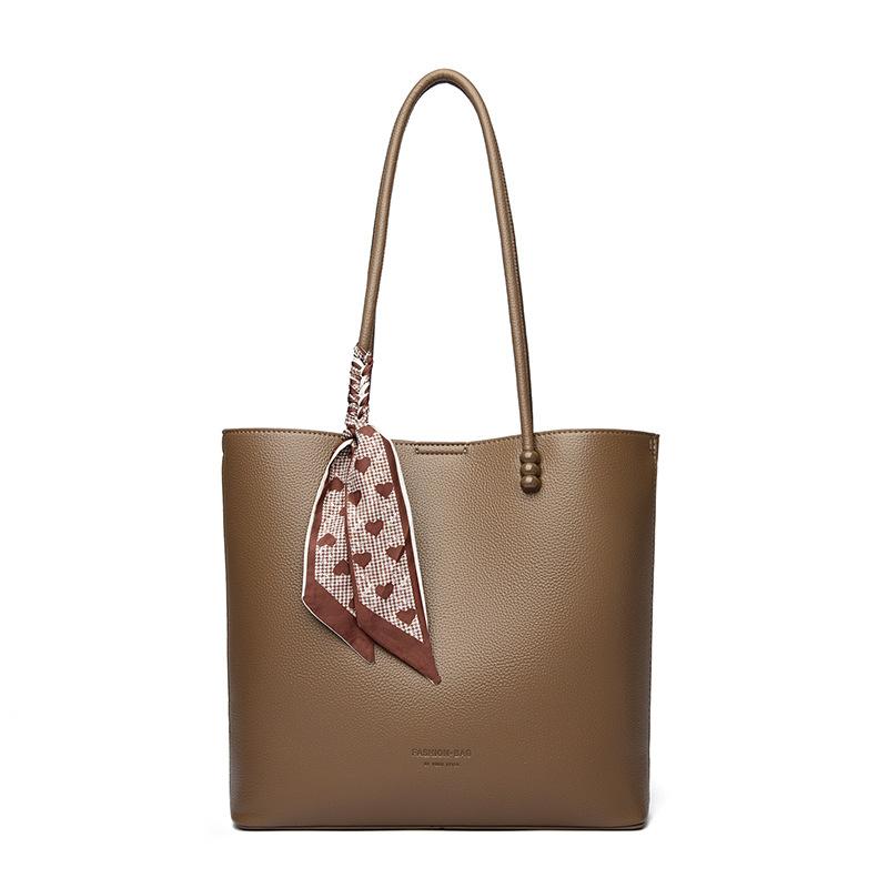 Women's Simple Large-capacity Tote Bag, New Commuter Portable Shoulder Bag Tide