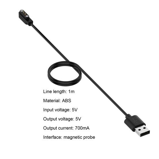 Charger Base Magnetic Fast Charging Safe Smart Watch Power Adapter Charger Cable for Xiaomi YAMAY SW022/Haylou RT LS05S/RT2 LS10/Solar LS05