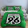 "Hannover 96 Logo Pattern." Bedding Sets Duvet Cover Sets Duvet Covers Pillowcases(1 * Duvet Cover 2 * Pillowcases, Without Duvet Insert)