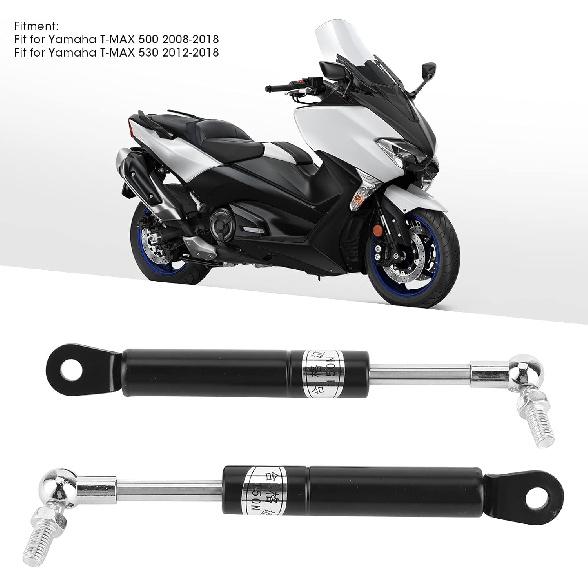 2Pcs Seat Lift Supports, Motorcycle Seat Lift Struts, Saddle Gas Spring Shock Absorber Fit for Tmax T-Max 500 530 2008-2018