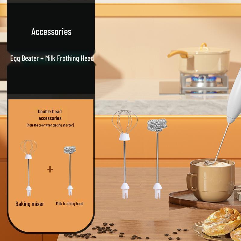 Electric Handheld Milk Frother & Mixer