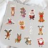 100 Christmas Stickers, Can Be Used As Notebook And Mobile Phone Case Decoration Materials Waterproof Stickers