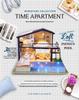 Handmade DIY Wooden Cabin Building Model Toy for Girls - Perfect Birthday Gift