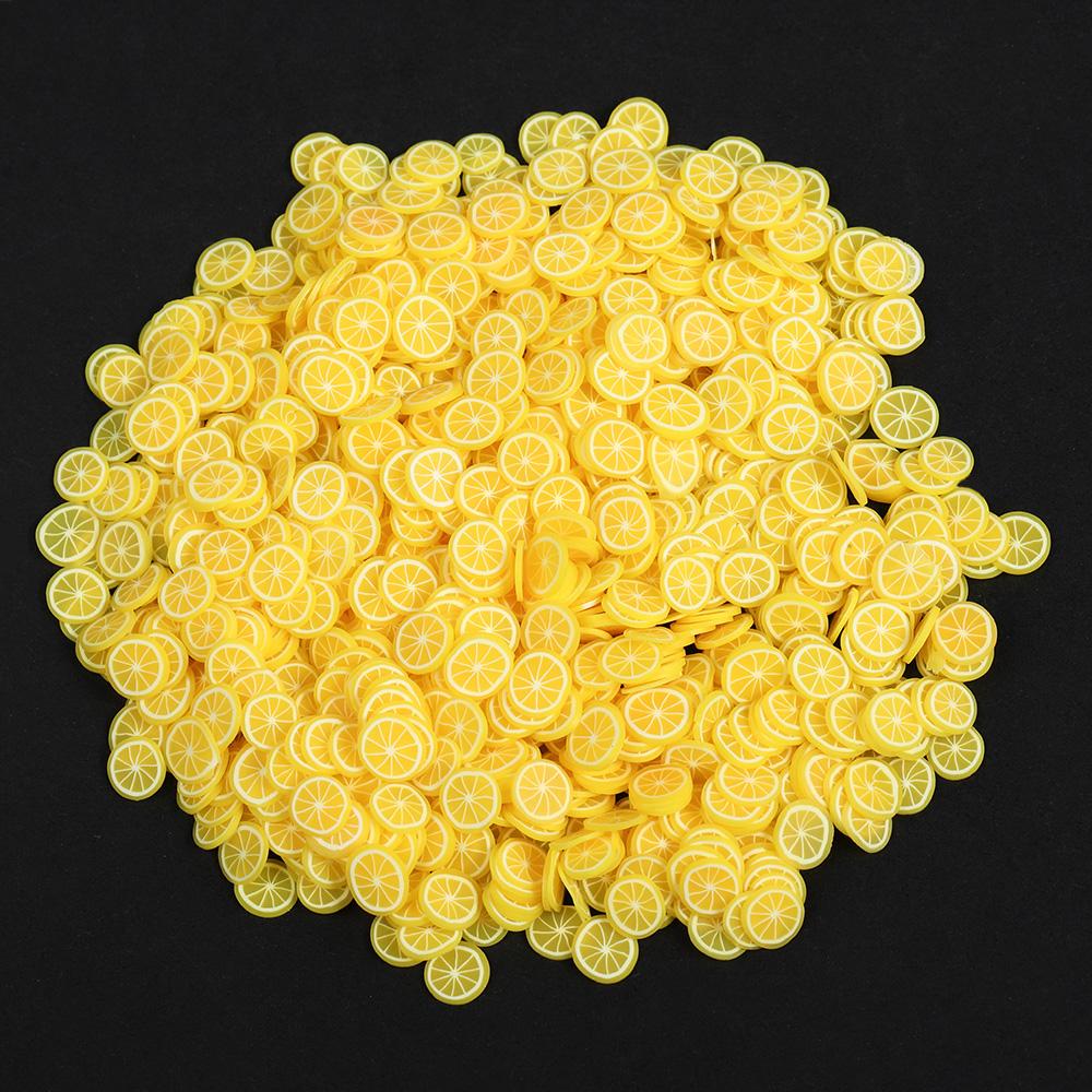 1000-3000pcs Mix Fruit Soft Clay Slime Animal Flower Slice Resin Filler for Nail Art Epoxy Mold DIY Craft Making Wholesale