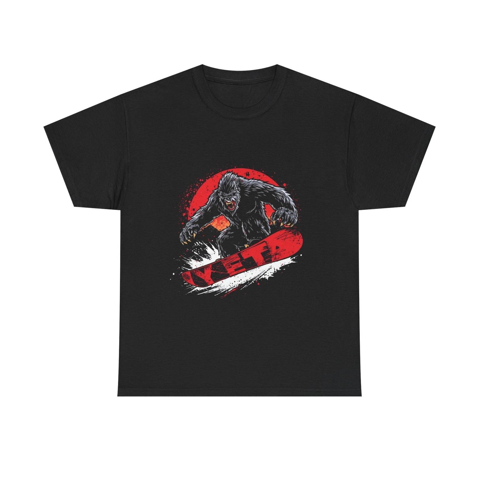 Yeti Snowboard Graphic Tee | Bigfoot Snowboarding  Children s T-shirt 120