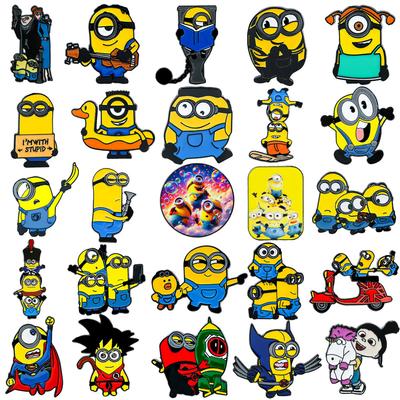 37 Insignias metálicas de Minions, personajes de dibujos animados de cine y televisión europeos y americanos, broches de aleación, ladrones, pines de papá