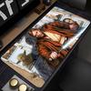 Portable Gaming Mousepads Mouse Mat Big Star Wars ObiWan Kenobi Desk Mats NonSlip Rubber Mouse Pad Soft Keyboard Pad