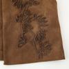 Spring/Summer 2025 Women's Slim Fit Sleeveless Vest with Versatile Embroidery Design in Suede Texture