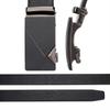 Men's Genuine Leather Automatic Buckle Belt - Top Layer Cowhide, Alloy, Fashionable, Versatile, Casual.