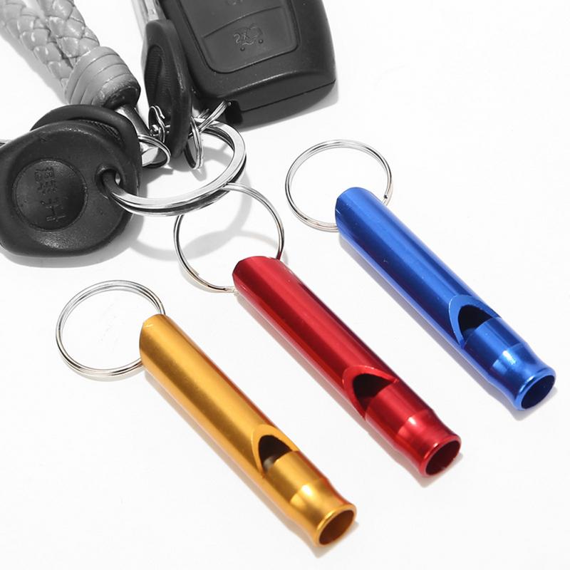 Outdoor Survival Whistle Pendant Keychain High Decibel Portable Rescuing Signaling Whistles Camping Tool Multifunction Whistle