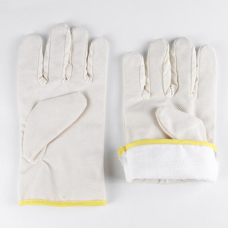 Dotted Canvas Work Gloves (10 Pairs)