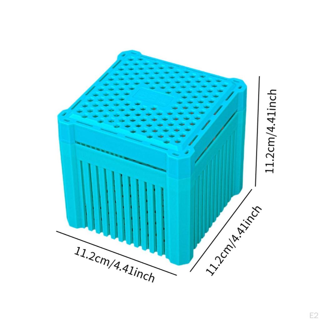 Aquarium Filtration Storage Box Media Organizer Premium Portable PVC Practical Sturdy Hollow