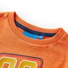 T-shirt enfant manches longues orange foncé 92/104/116/128/140