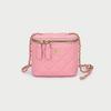 2025 New Black and Gold Chain Bag Camellia Quilted Women's Shoulder Crossbody Bag Simple Versatile