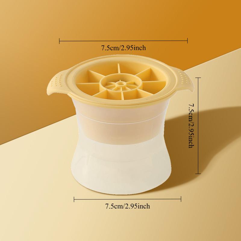 Whiskey Round Ice Cube Maker Silicone Ball Shape Spherical Ice Cube Mould Machine Quick Freezer Ice Mold Tray Kitchen Tools