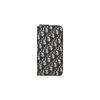 DIOR Oblique Jacquard Fabric Wallet Men's Beige & Black 2ESBC317YSE-H05E