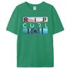 Selling Rip Live the Search Beauty Curl Logo Men's T-Shirt Summer Amazing Quality 100% Cotton White Top Tees Male New T-Shirt
