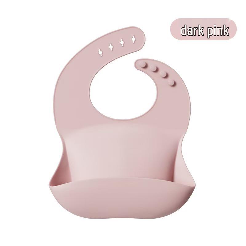 

Children s Silicone Waterproof & Oil-proof Bib - Wash-Free, Anti-Dirty Drool & Dining Protection.