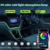For Toyota Camry 8 Interior RGB Symphony LED Strip with 64Colors and Multiple Lighting Effects for Interior Visual Impac