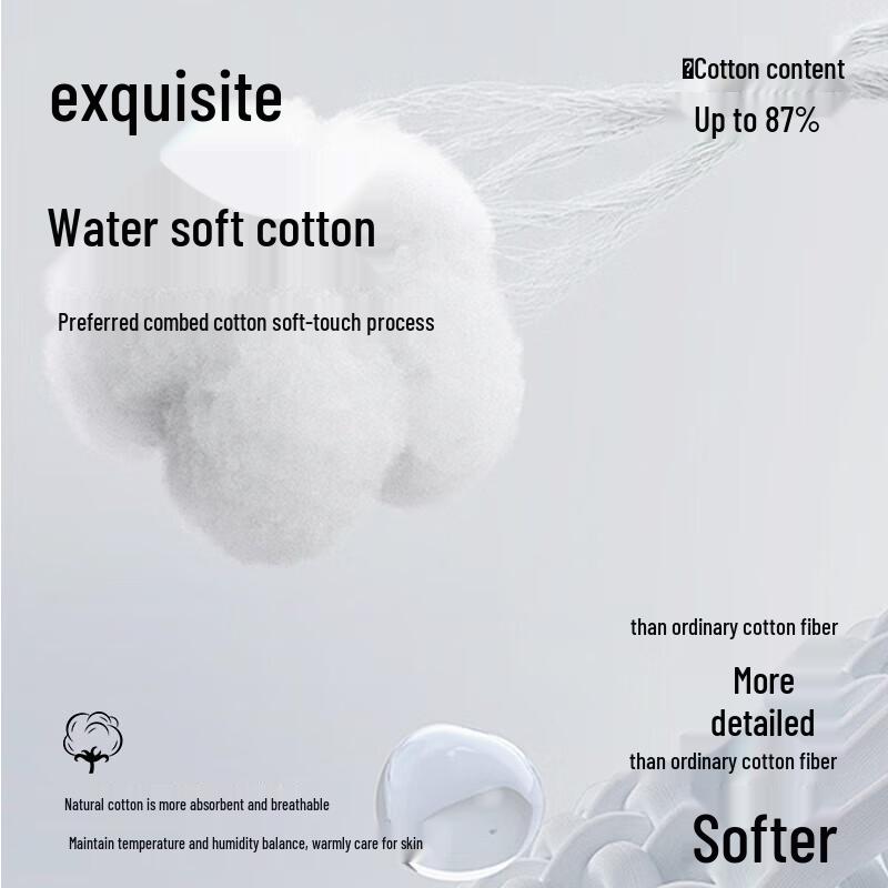 Yiershuang Women's 7A Antibacterial Double-Sided Brushed Thermal Top