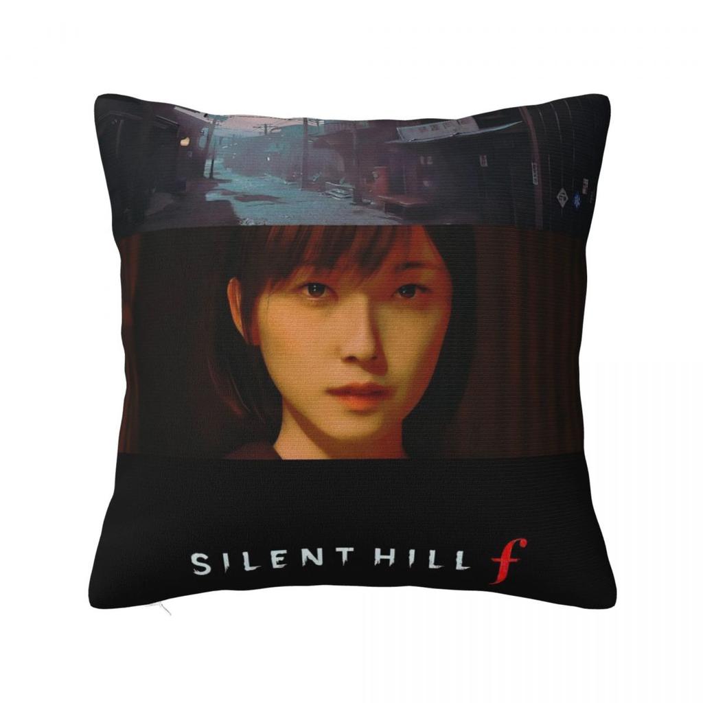 Pillow Cover Silent Hill F Game Hinako Graphic Cushion Cover Fashion Pillow Case For Sofa Car Home Decor Pillowcases
