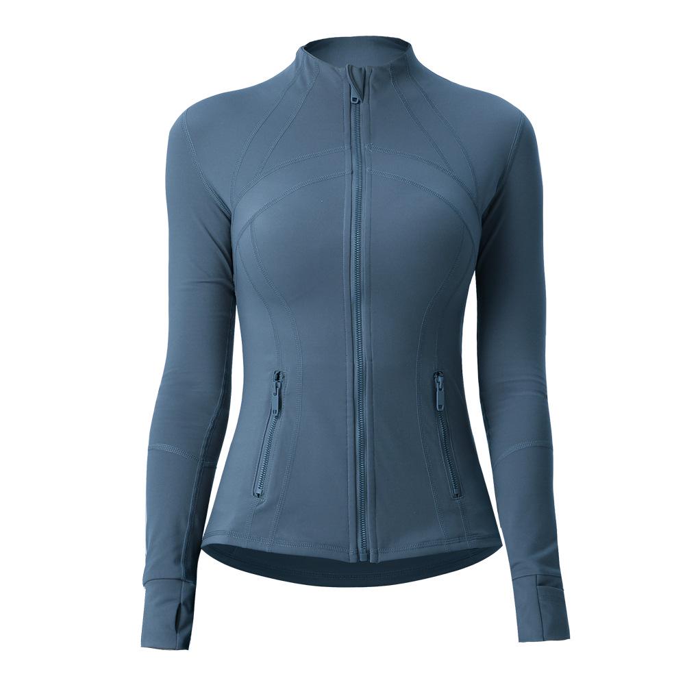 Women's Slim-Fit Double-Sided Brushed Yoga Jacket