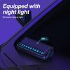 1Pc Solar Car Phone Number Plate Led Lighting Temporary Parking Card Hidden Plates Car Park Stop Multiple Number Parking Gadgets