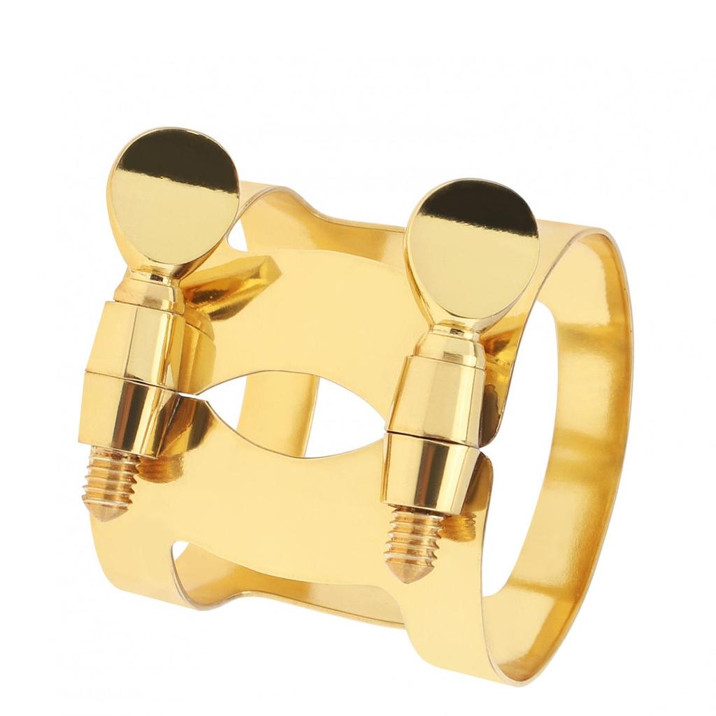 BE Barytonsaksofon-munnstykkehette Gullbelagt messingligatur