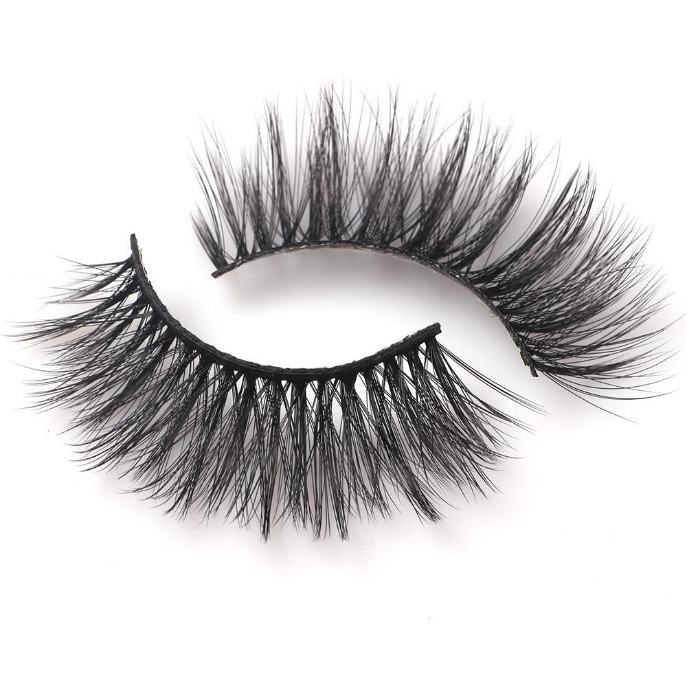 3D Faux Mink Fur False Eyelashes - Single Pair Packaging