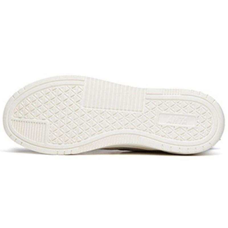 Anta Lightweight Durable Low-Top Skate Shoes Men Sneakers White Gray 912228821-1