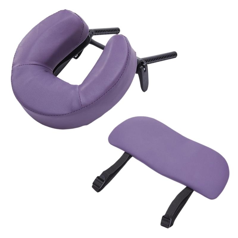 Ergonomic Face Cushion For Massage Therapy Soft Padded Support Anti Pressure Marks Professional Salon Equipment