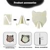 Fun Cat Set Cat Puzzle Wooden Special-Shaped Splicing Toy Solid Wood Decompression Puzzle