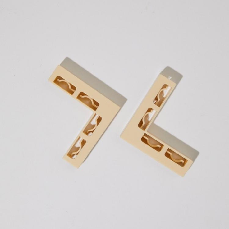 Plastic Corner Vertical Buckle Camera Background Board Accessory Clamp Thickness 48-70mm 90 Degree Right Angle Design