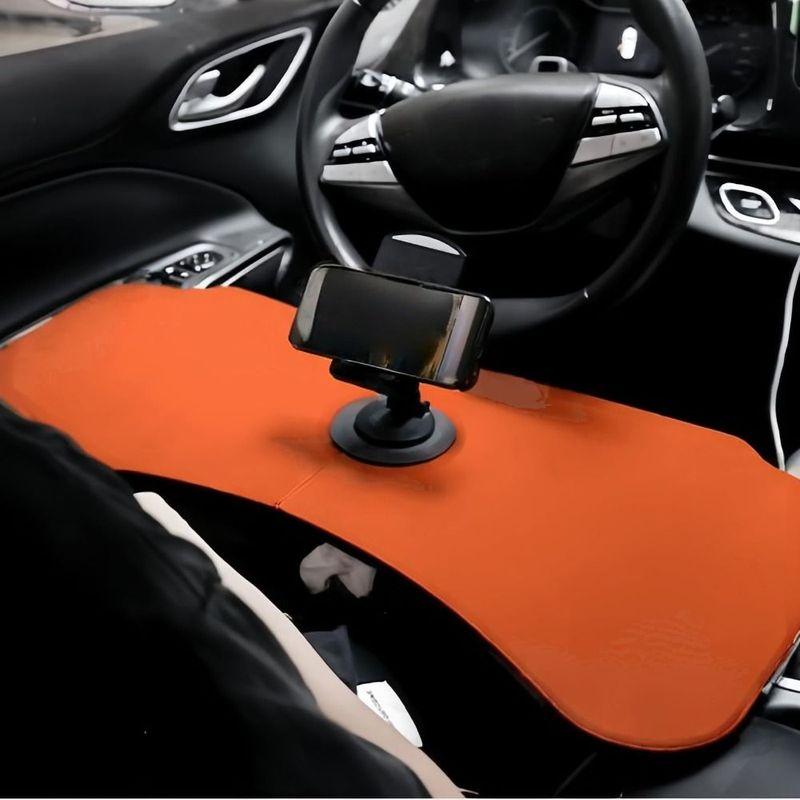 Stable Design Car Temporary Tray Large Size Load-Bearing Car Laptop Desk Foldable Upgraded Tray Stand Foldable Car Table